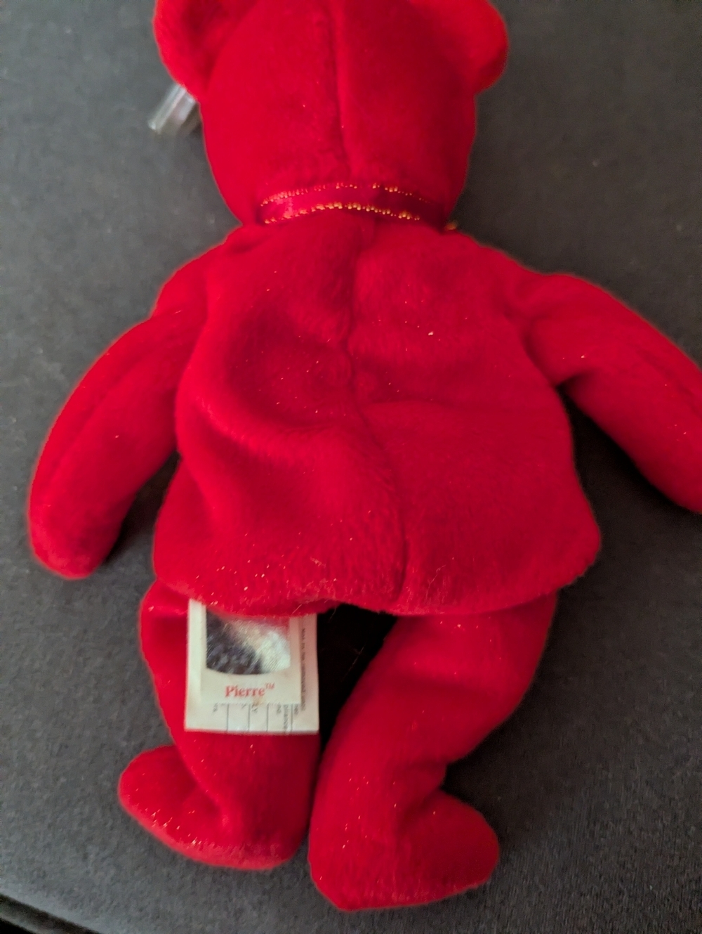 Ty Beanie Baby Pierre the Canada Bear 1999 Canada Exclusive Red Plush NWT - Picture 6 of 9